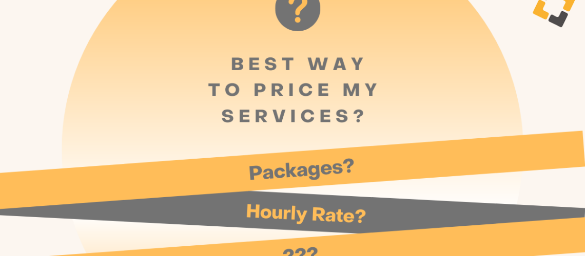 Best way to price services Website