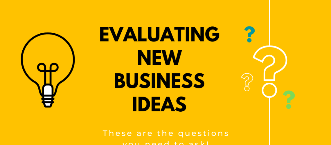 Evaluating business ideas website