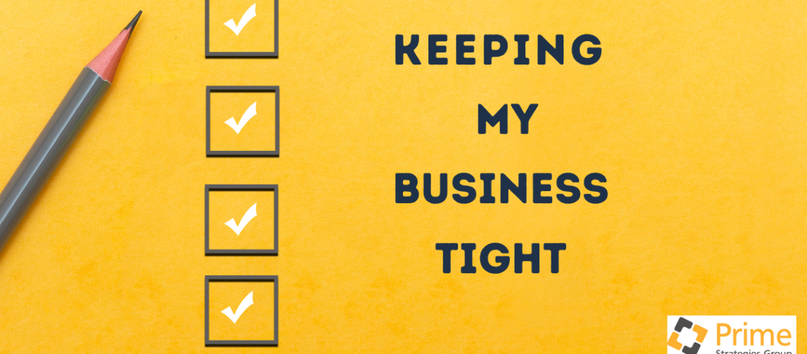 keeping business tight - Website